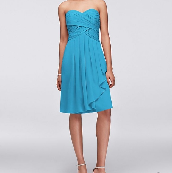 malibu blue bridesmaid dresses
